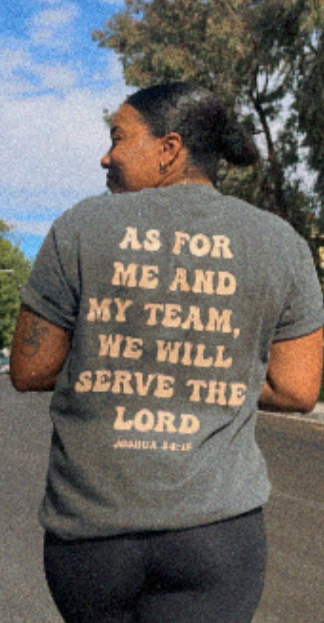 WALKING IN FAITH TEE