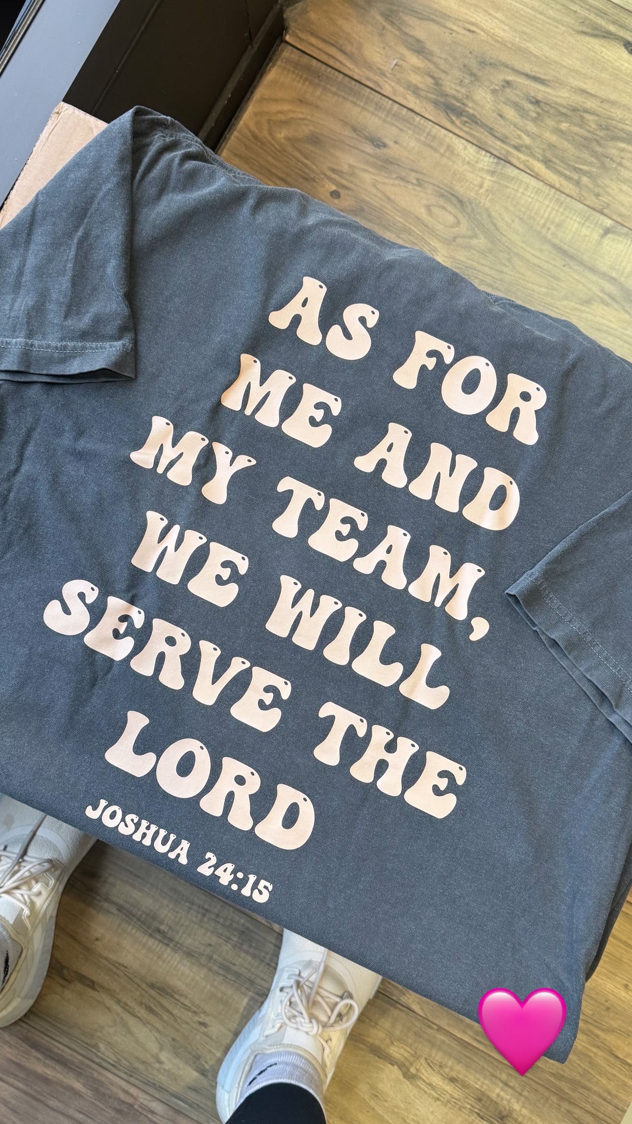 WALKING IN FAITH TEE