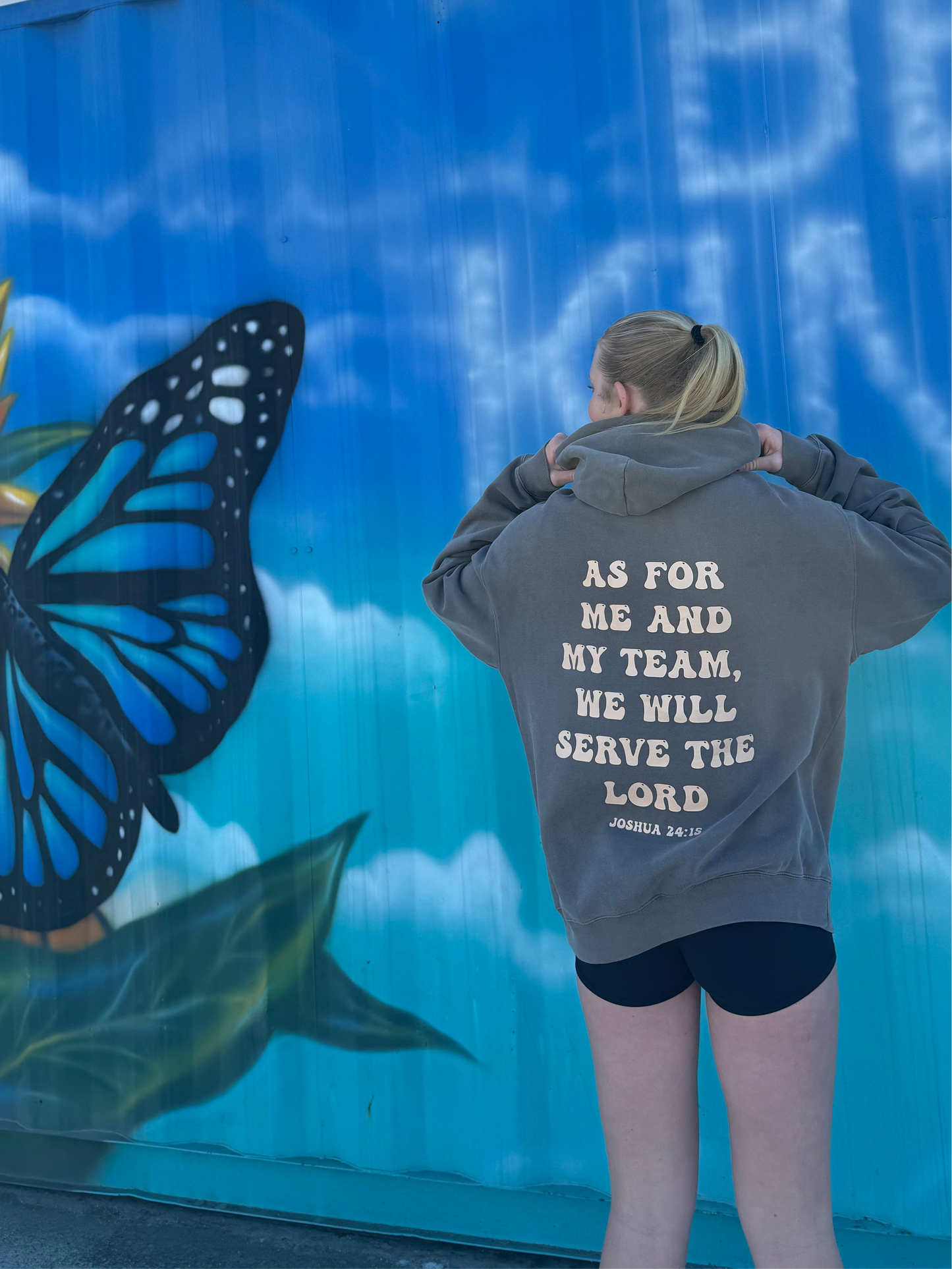 WALKING IN FAITH HOODIE (Limited Edition)